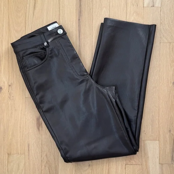 Aritzia Leather Pants - Picture 1 of 6